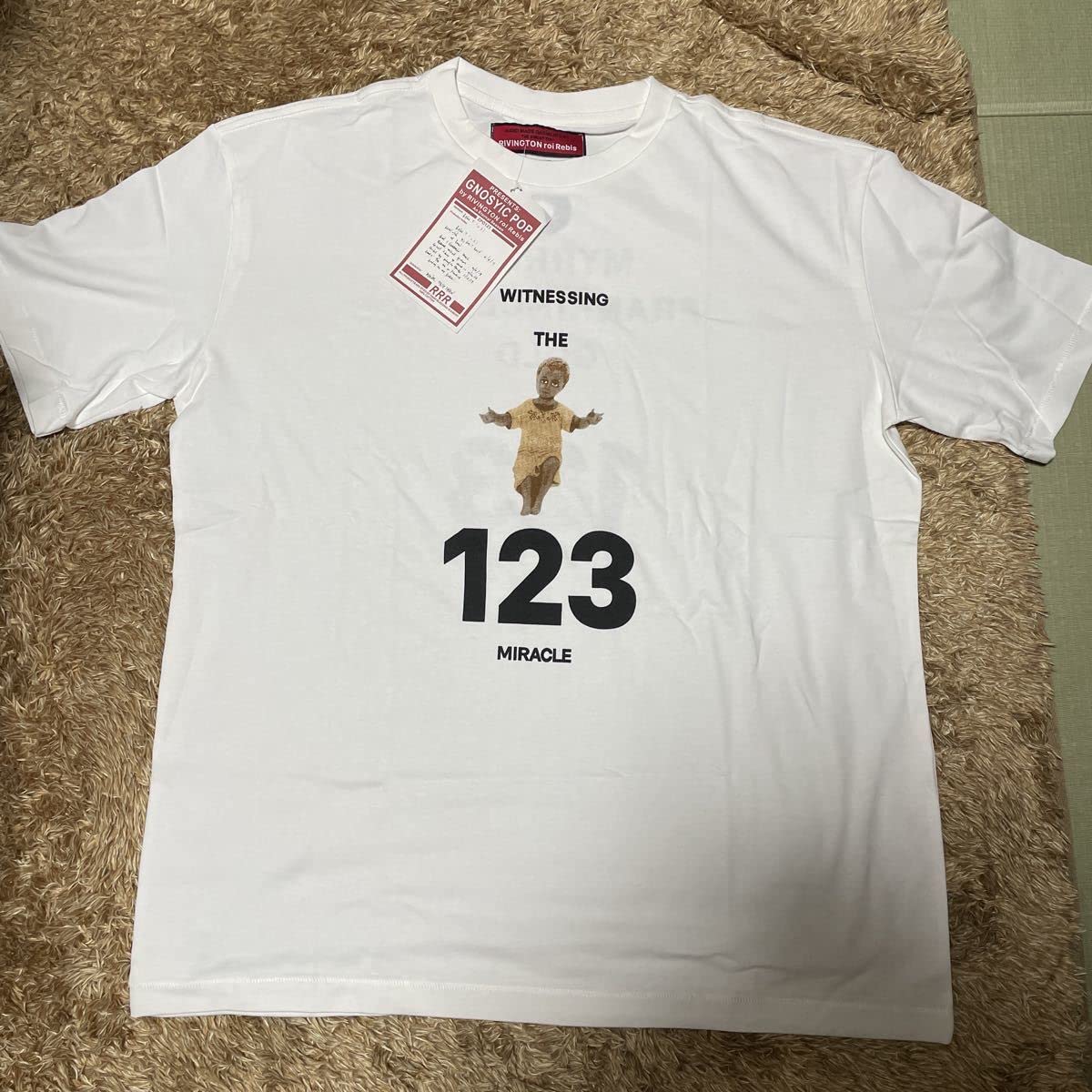 Amazon.co.jp: RRR 123 Tシャツ サイズXL ホワイト : ファッション