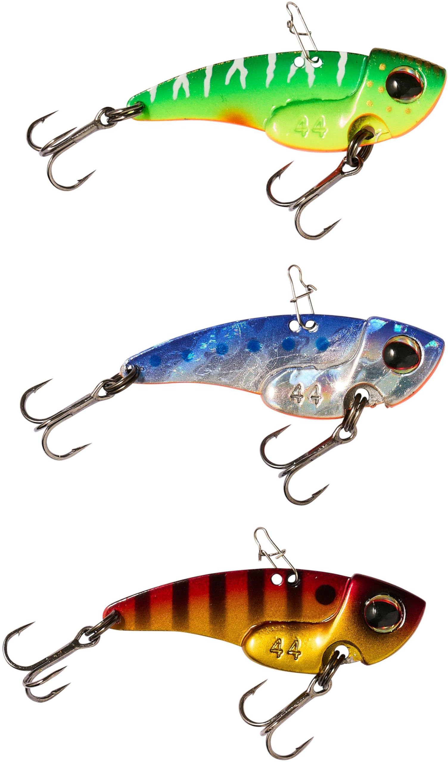Berkley Power Blade Metal Fishing Lure 3 Pack – Ideal for Lure Anglers Fishing for Perch, Pike, Zander, Chub, Trout, and More – A Finesse Lure Designed to Bring Bites