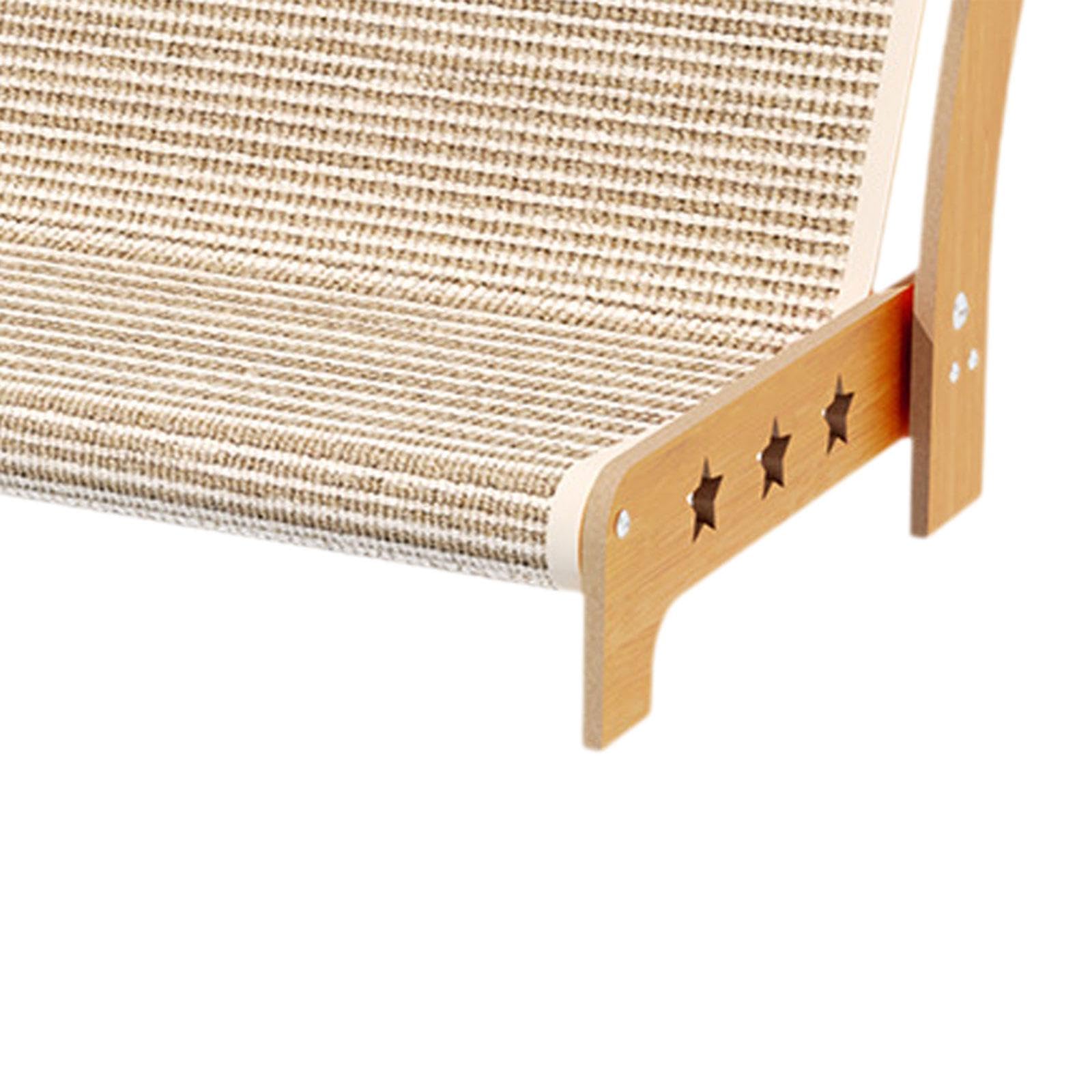 Griffoir pour Chat Fauteuil Inclinable Lit Divan Planche à Griffer Conception 2 en 1 Polyvalente pour Le Grattage et La Convient pour Les Chat, Size S