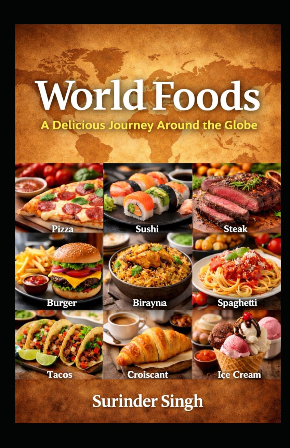 World Foods: A Delicious Journey Around the Globe: (From Dosa to Pizza, From Sushi to Chocolate)