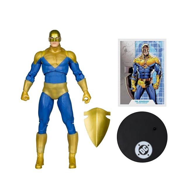 Foto 5 de 8 de DC Multiverse Action Figure The Guardian (Red Platinum Edition) 18 cm