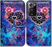 Vista 24 de Funda para Samsung Galaxy Note 20 Ultra 5G, Postal de la Torre Eiffel Funda de cuero con tapa para teléfono con ranura para tarjeta Soporte Soporte