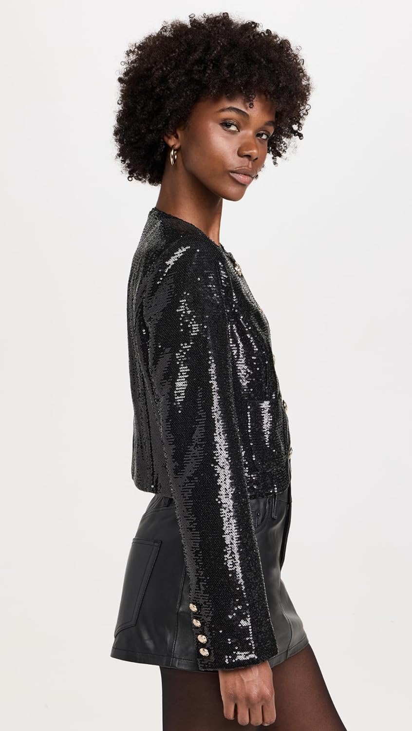 Cinq à Sept Women's Sequin Randi Jacket - Image 5