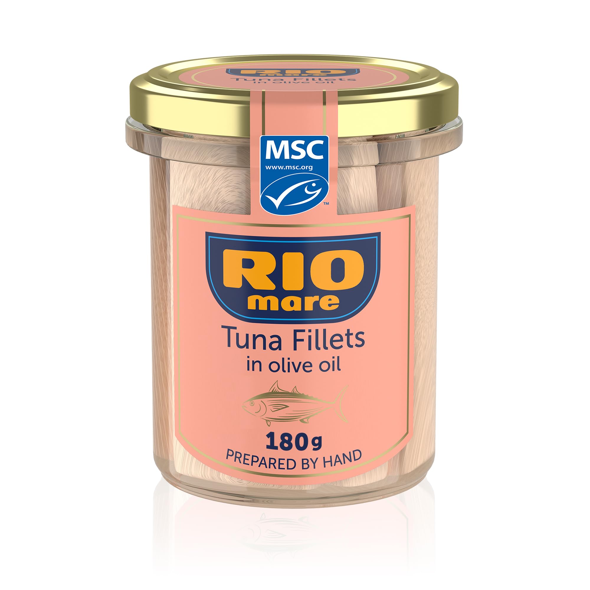 Rio Mare Tuna Fillets in a Glass Jar, 180 g