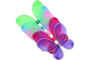 Fedio Girls Wings For Kids 5-Pack
