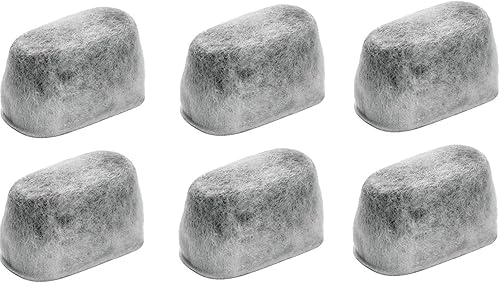 Nispira Filtro de agua de carbón KCM11WF de repuesto, paquete de 6, se adapta a cafeteras KitchenAid
