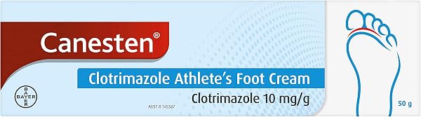 Canesten Clotrimazole Anti-Fungal Cream for Athlete's Foot