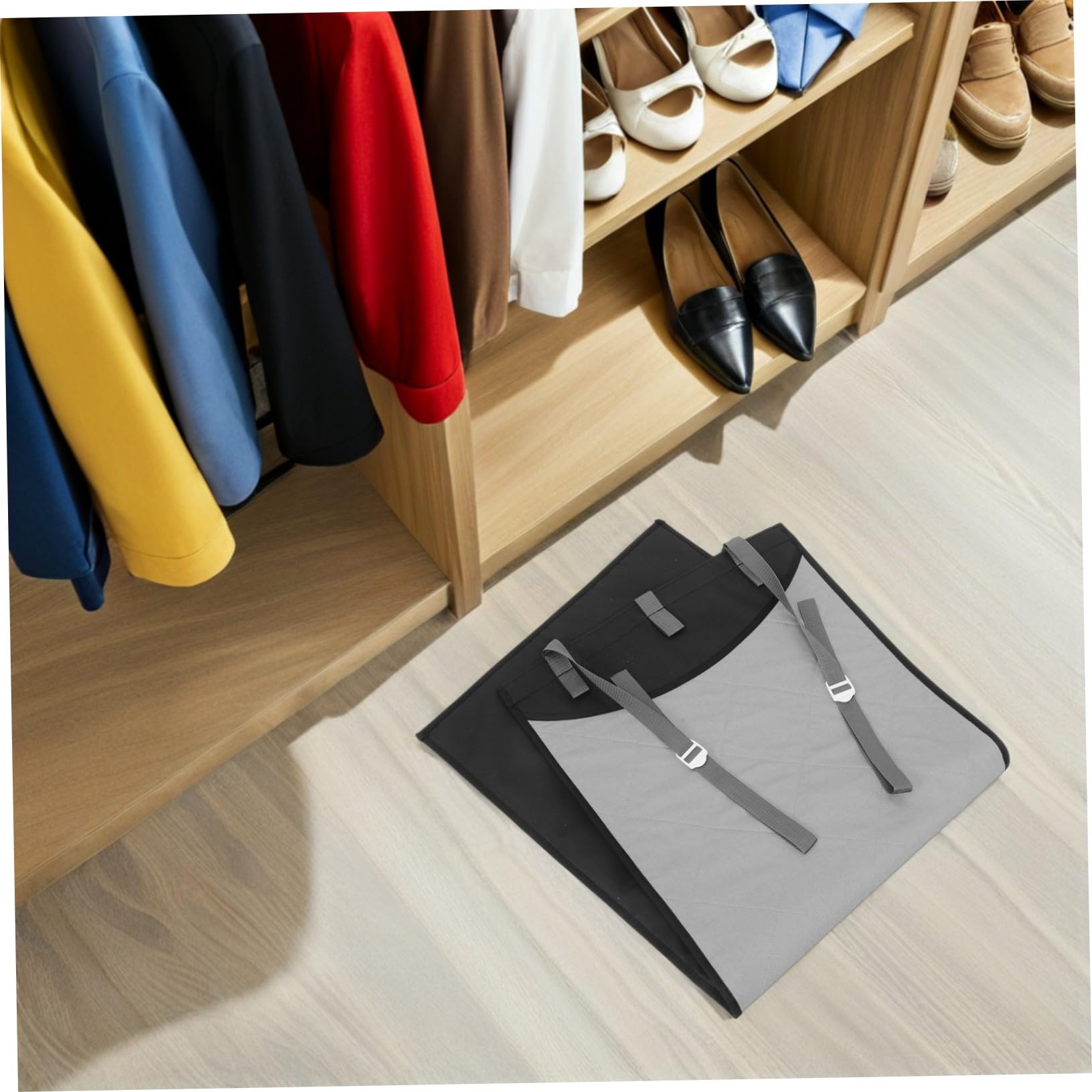 Bügelmatte für Tür Tragbare und Faltbare Bügelunterlage Inklusive Dampfbeständiger Handschuh für Heimgebrauch