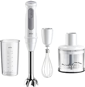 Mixeur à main - BRAUN - MultiQuick 5 MQ 50.001 - 1000W - 21 vitesses