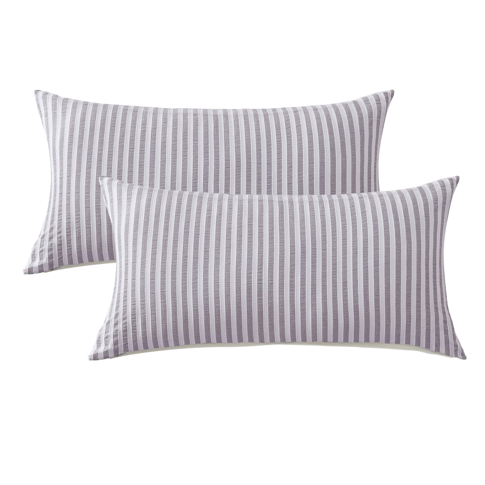 SOULFUL Gestreift Jacquard Gewaschene Baumwolle Bettwäsche Set