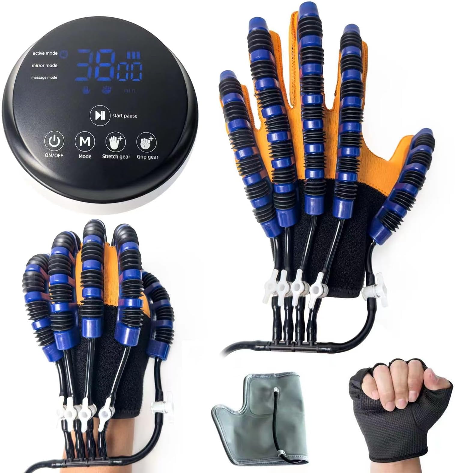 Rehabilitation robot gloves, stroke rehabilitation equipment with USB charging function, hand grinder for treatment…