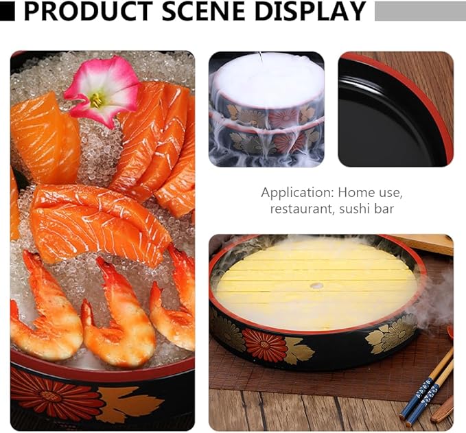 Plato Sushi Cuadrado 10.6 Pulgadas DOITOOL miniatura 6