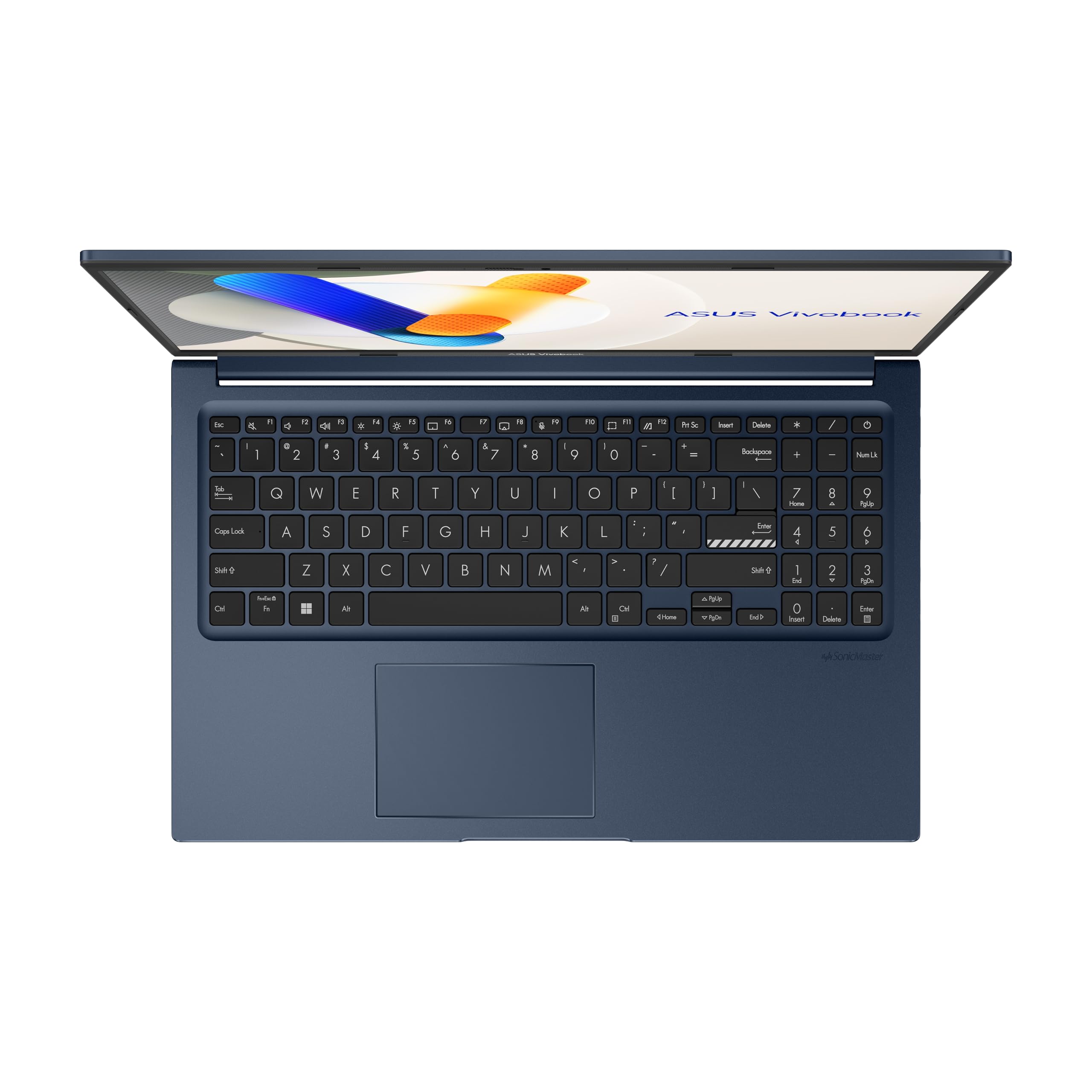 ASUS Vivobook 15 F1504VA#B0F2HV6KK9, Notebook con Monitor da 15.6" Anti-glare, 60Hz, Intel® Core™ i3-1315U, RAM 8GB, 512GB SSD, Windows 11 Home, Blu