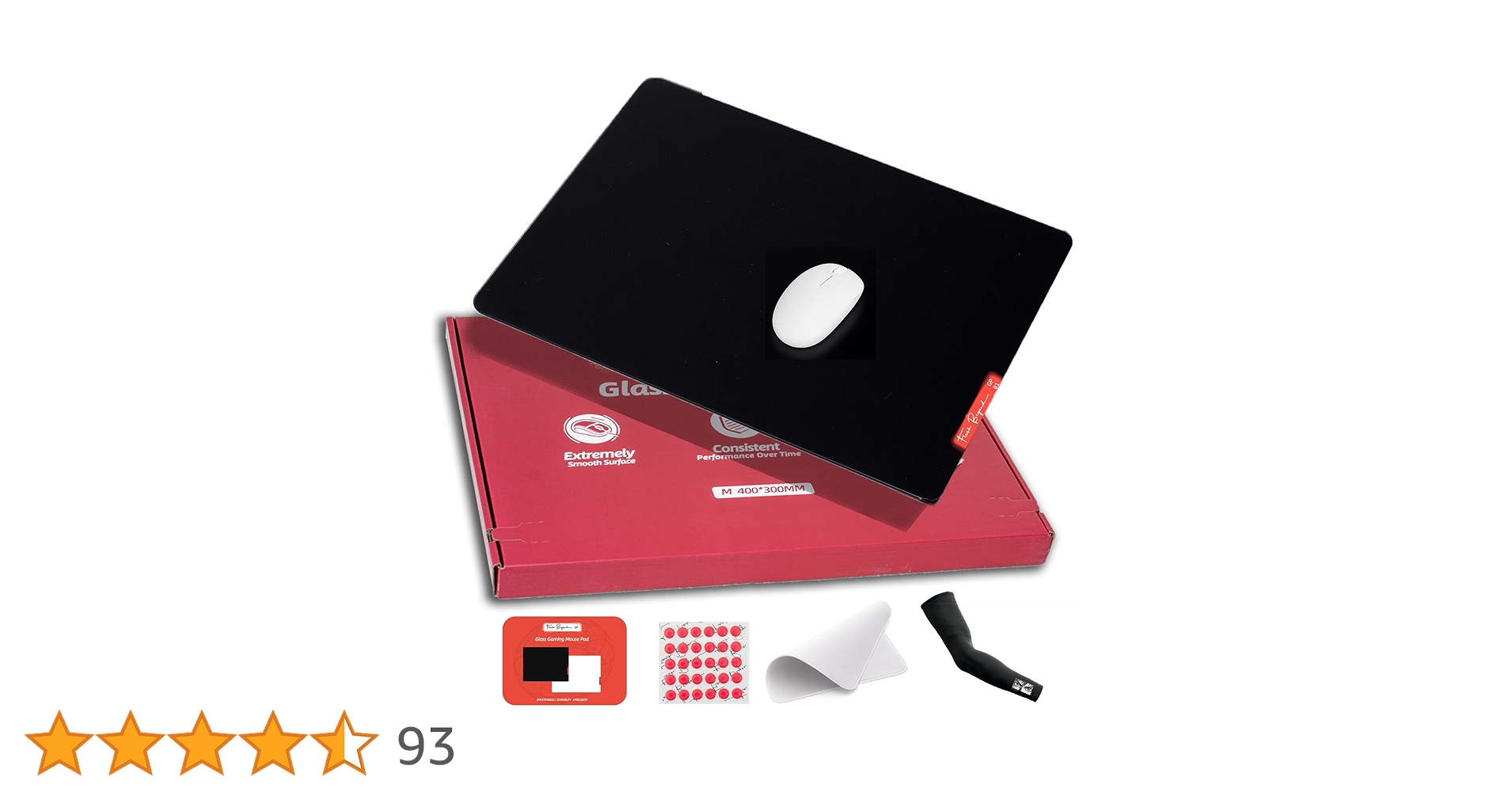 Amazon.co.jp: Flash Beyond Glass ゲーミングマウスパッド - 滑り止め