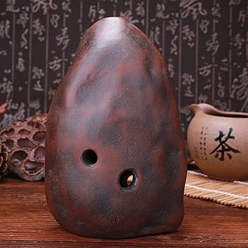 茶色い陶器オカリナ 　新品未使用 ☆期間限定特価【新品•未使用】陶仙房（Kitchen Company）製