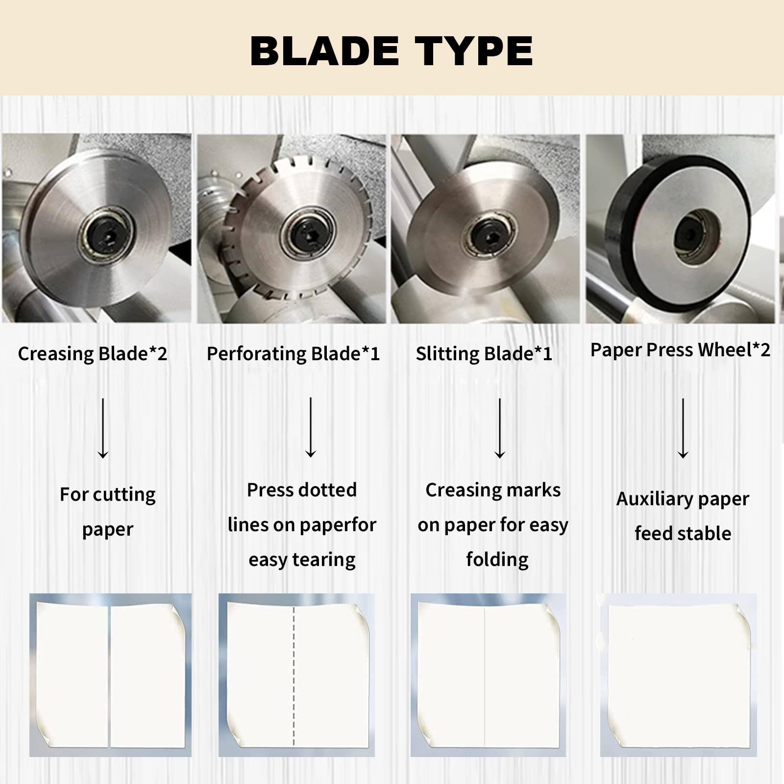 Segnapunti elettrico per carta, in metallo resistente, larghezza 470 mm, spessore 500 g/m², con righello, ideale per uffici e fai da te