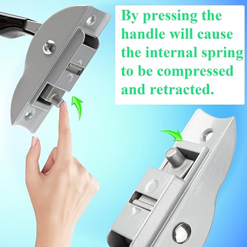 Miniatura 3 de 8EST TQQL 830644 Reemplazo de mango de lujo para elevador de toldo Dometic y A&E