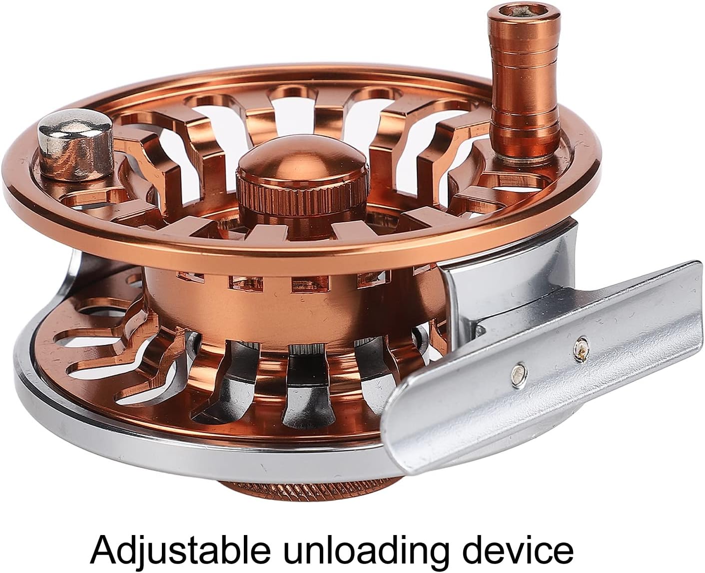 Double Color 5/6 Fly Reels CNC Machined Aluminium Alloy 3 Bearing Fly Fishing Wheel for Outdoor