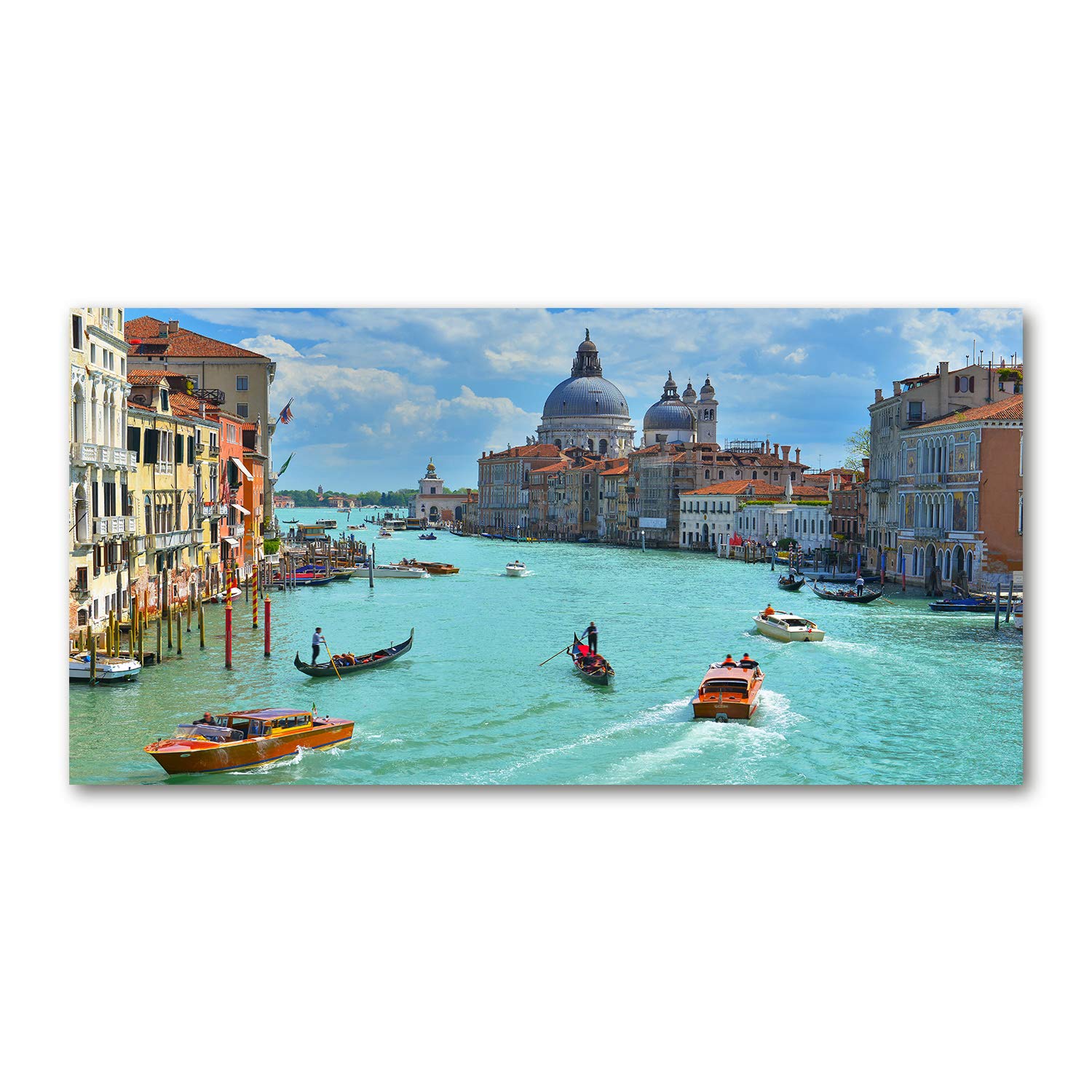 Acrylic glass picture Venecia Italia Tulup : un tableau mural premium en plexiglas