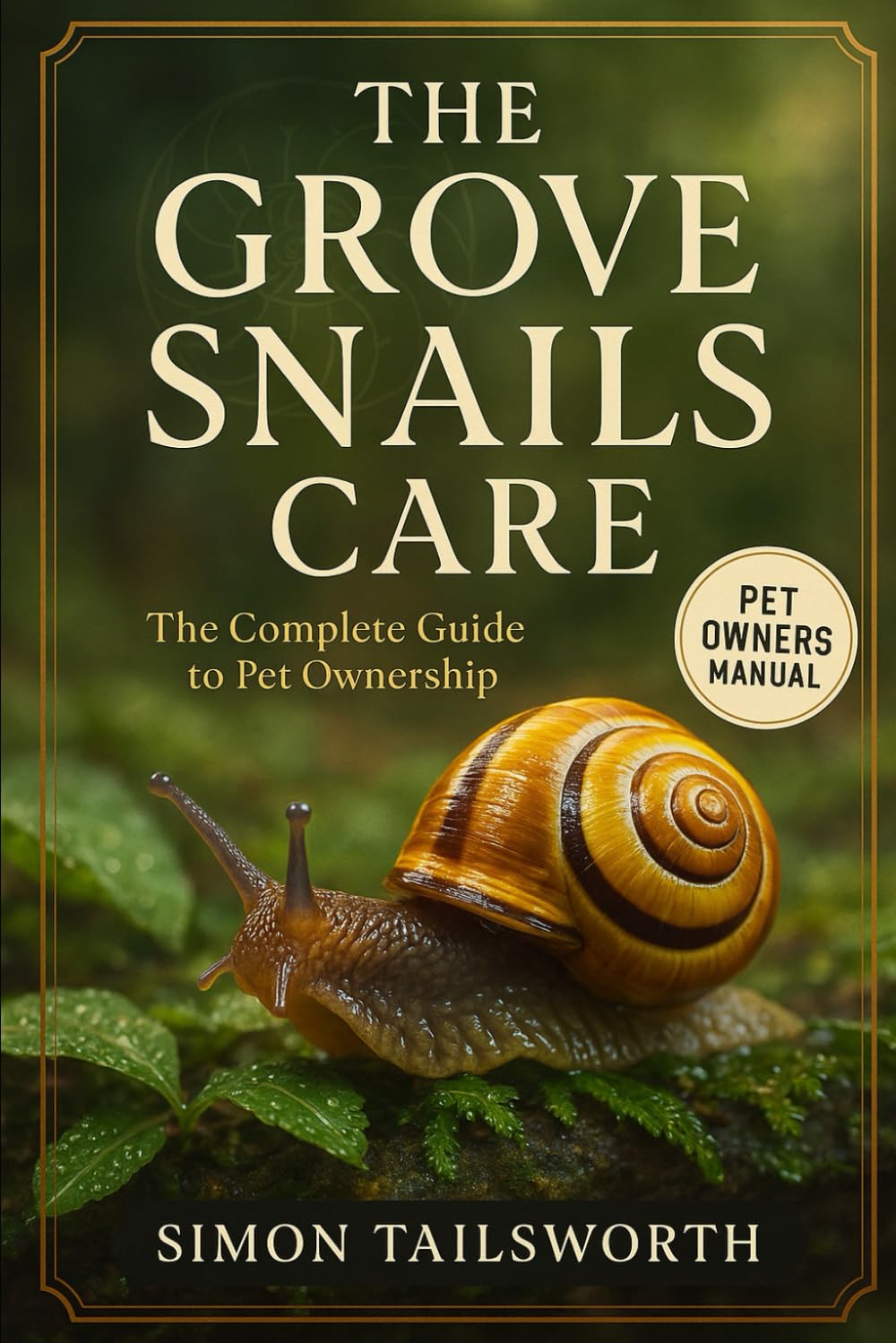 THE GROVE SNAILS CARE: The complete guide to pet ownership