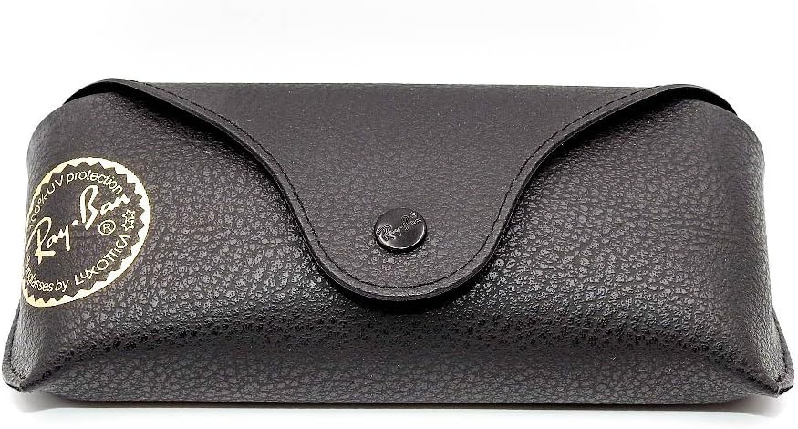 Ray-Ban Black Sunglass Eyeglass Case + Bundle with eSHADES Luxury Eyewear Kit