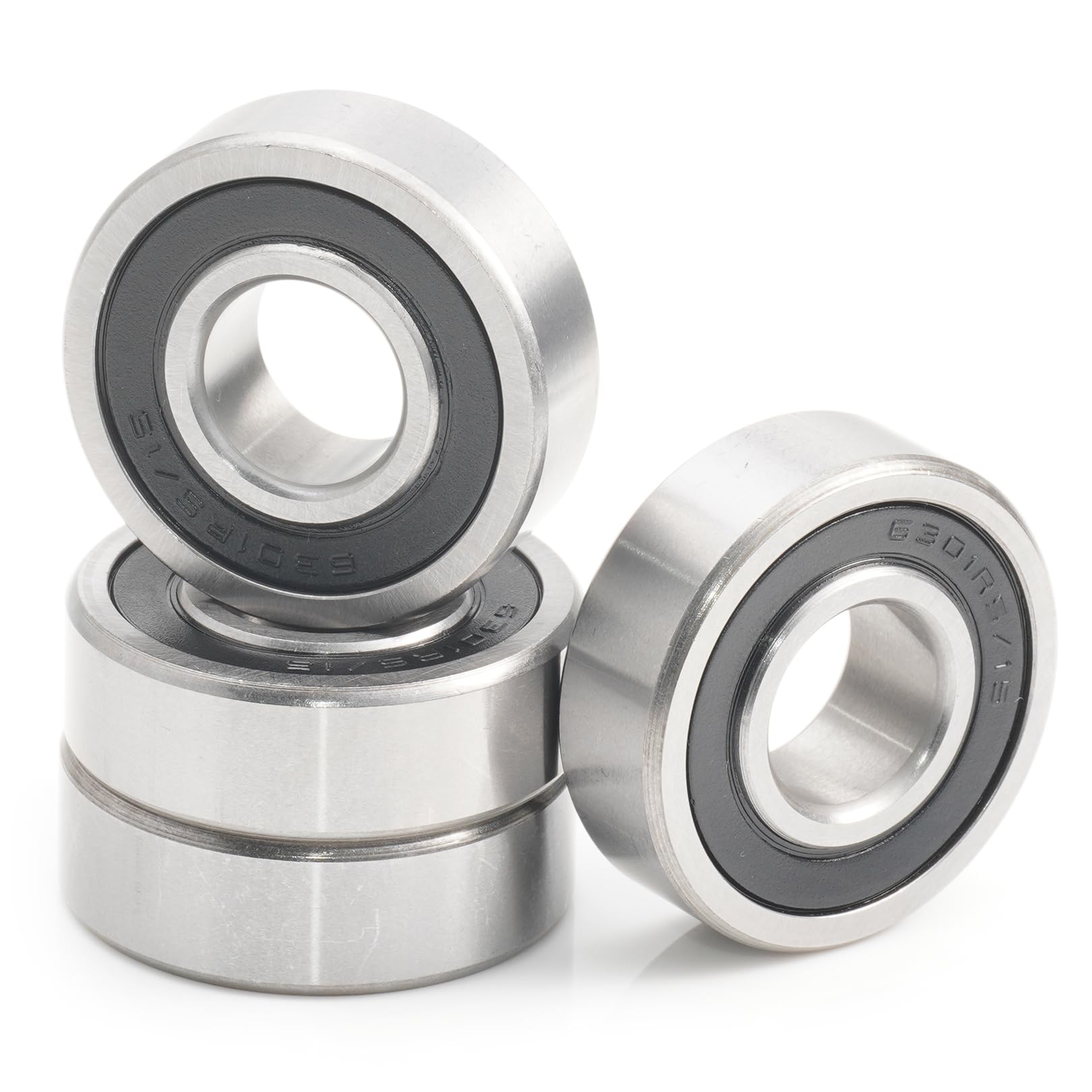 FUSHIBEARING 153712 Non-Standard Ball Bearings 15 * 37 * 12 mm (4 PC) Inner Diameter 15mm，Outer Diameter 37mm，Thickness 12mm Bearing