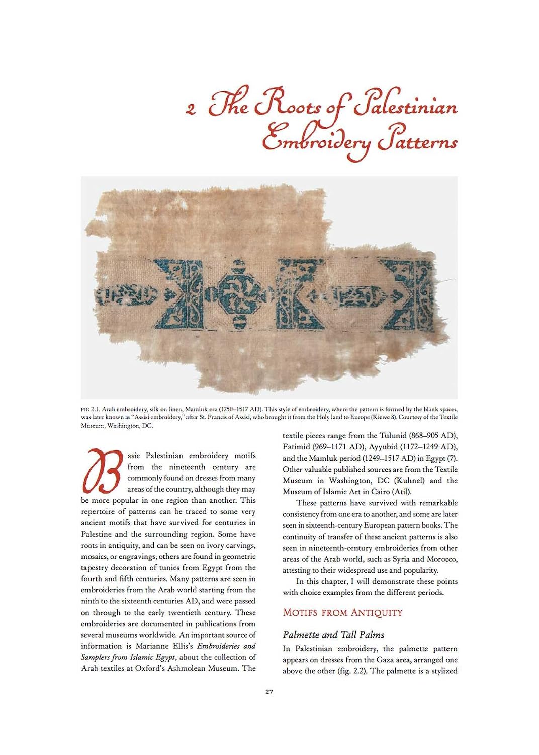 Traditional Palestinian Costume: Origins and Evolution