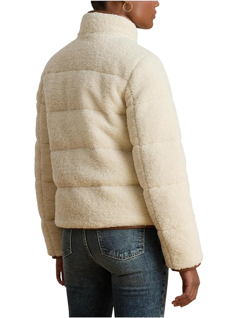 Beige Lauren Ralph Lauren Teddy Puffer