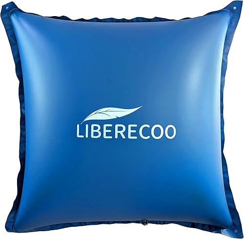 Miniatura 9 de LIBERECOO Almohadas de piscina de 4 x 4 pies para piscinas sobre el suelo, kit de cierre de piscina para invierno, almohada de piscina de invierno.