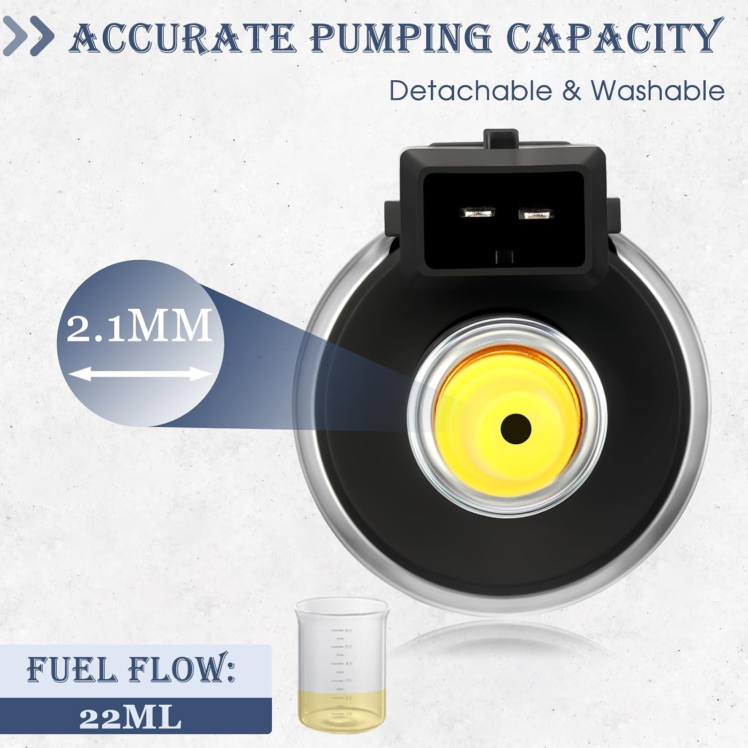 Diesel Heater Oil Fuel Pump 12V/24V 22ML Quieter Gas Air Heater Electric Fuel Pump fit for Webasto Eberspacher All China 2KW 5KW 8KW Air Diesel Parking Heater Pump