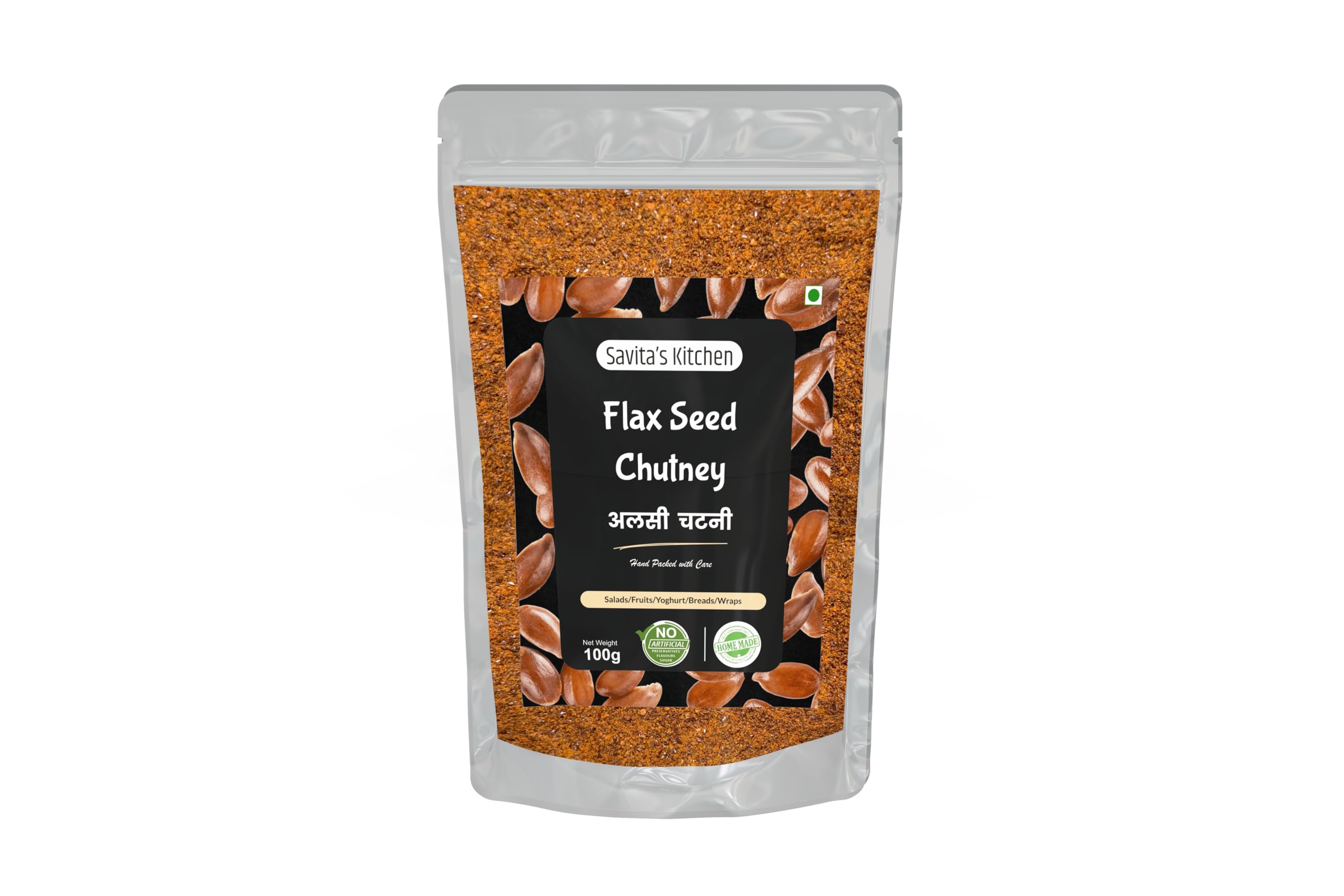 Savitas Kitchen | Dry Flax Seed Chutney | अलसी चटनी | Homemade | No Artificial Flavours | No Artificial Colours | No Sugar | (Garlic) | Use Over Curd,Salad,Sabjis (B0CKZCLPVK) Amazon Price History, Amazon Price Tracker