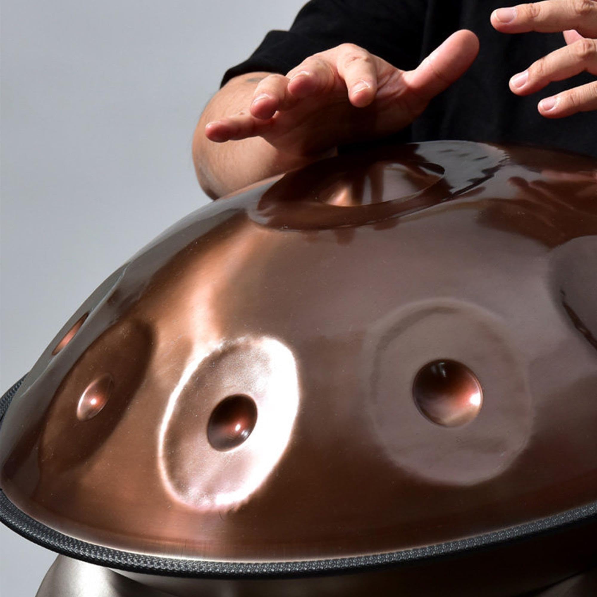 9 Notas Handpan Drum Percusión Instrumental 10/12 Notas con Bolsa de Mano
