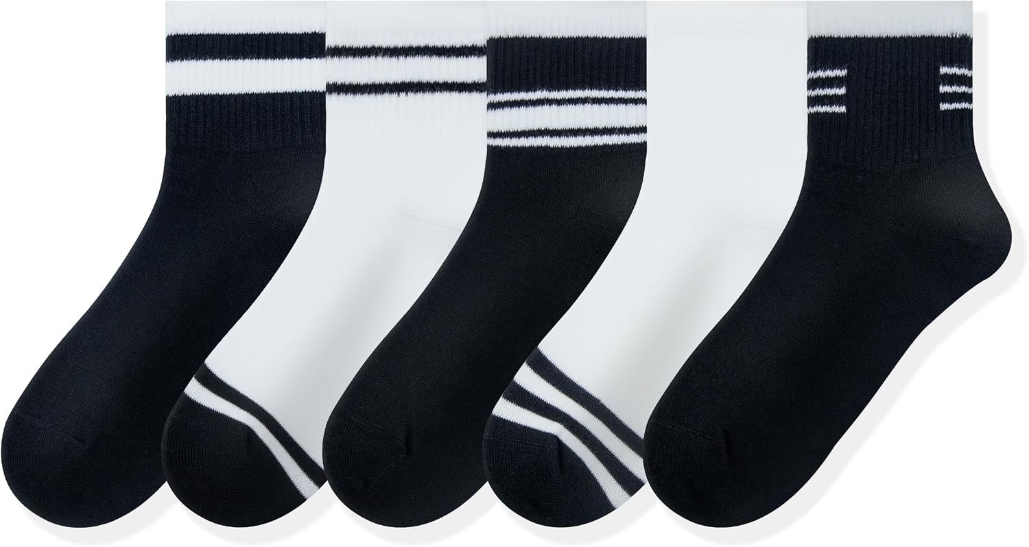 Women's Fashion Cotton Boat Socks - Classic Style Casual Sports Running Fitness Ankle Socks