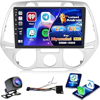 Sponsored You’re seeing this ad based on the product’s relevance to your search query.Learn more about this advertisement Inefala Radio for Hyundai i20 2008-2012 Android 15 2+64G with Wireless CarPlay Android Car, 9 Inch Screen with EQ 26UI FM RDS GPS Bluetooth WiFi SWC AHD Rear View Camera