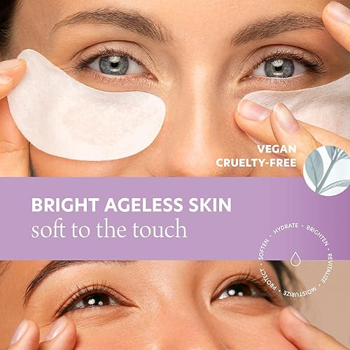 Miniatura 6 de Parches de colágeno y péptidos para debajo de los ojos, reduce la hinchazón y las ojeras, almohadillas reafirmantes y antienvejecimiento para debajo