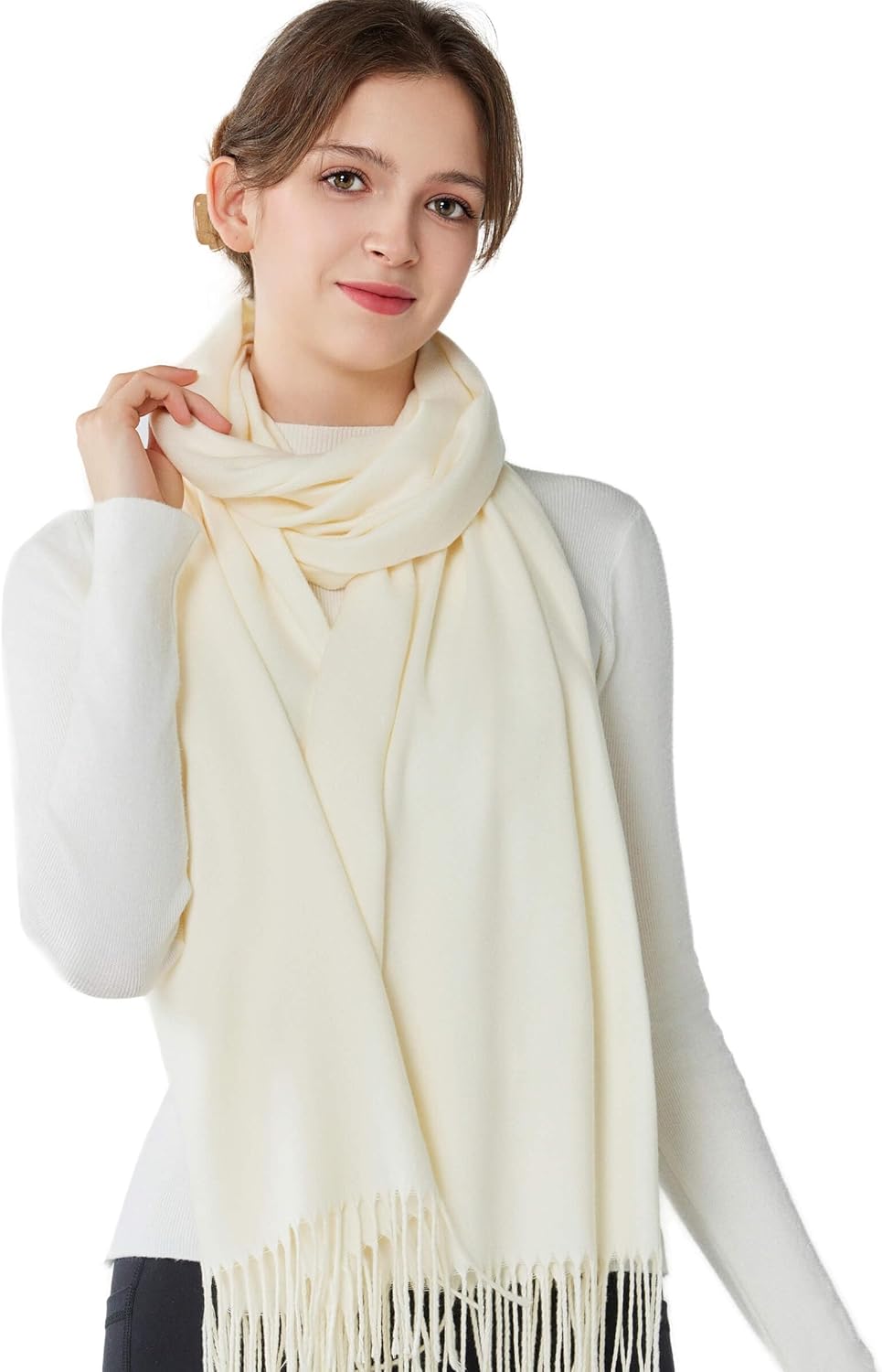 Pashmina Shawls and Wraps For Evening Dress Soft Warm Scarf for Women Shawl Wrap For Wedding Evening Party - Image 4