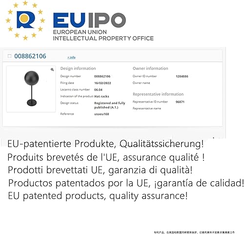 Miniatura 8 de motofans Soporte de metal para casco de rotación, soporte de metal de rotación, soporte de escritorio para casco de motocicleta, gorras, sombrero y