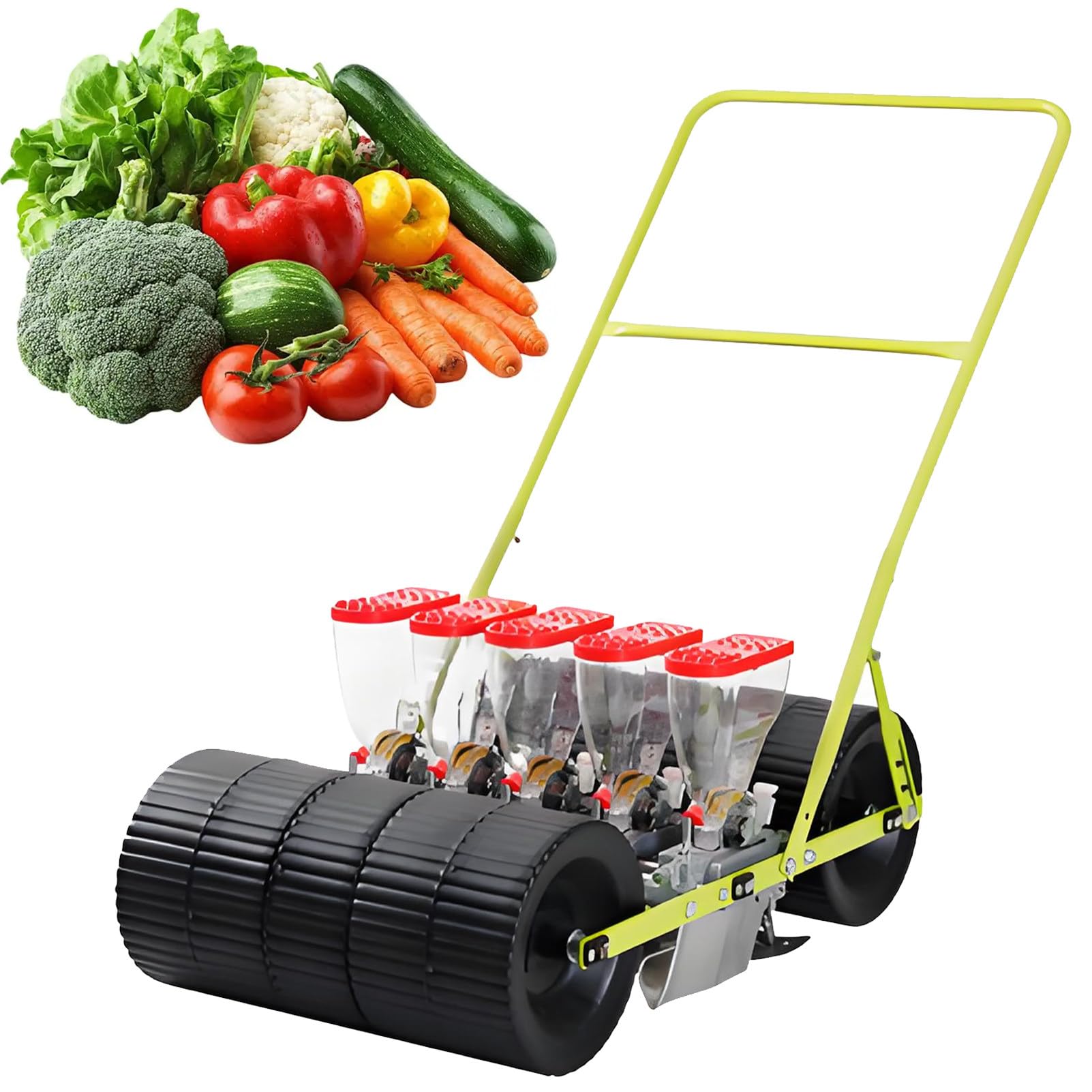 Semoir agricole pour légumes 5 rangs pour planter facilement vos tomates