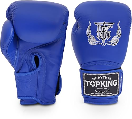 Miniatura 4 de Top King Super Muay Thai Guantes de boxeo, blanco, negro, rojo, azul, amarillo, rosa, verde; 8 onzas, 10 onzas, 12 onzas, 14 onzas, 16 onzas, 18