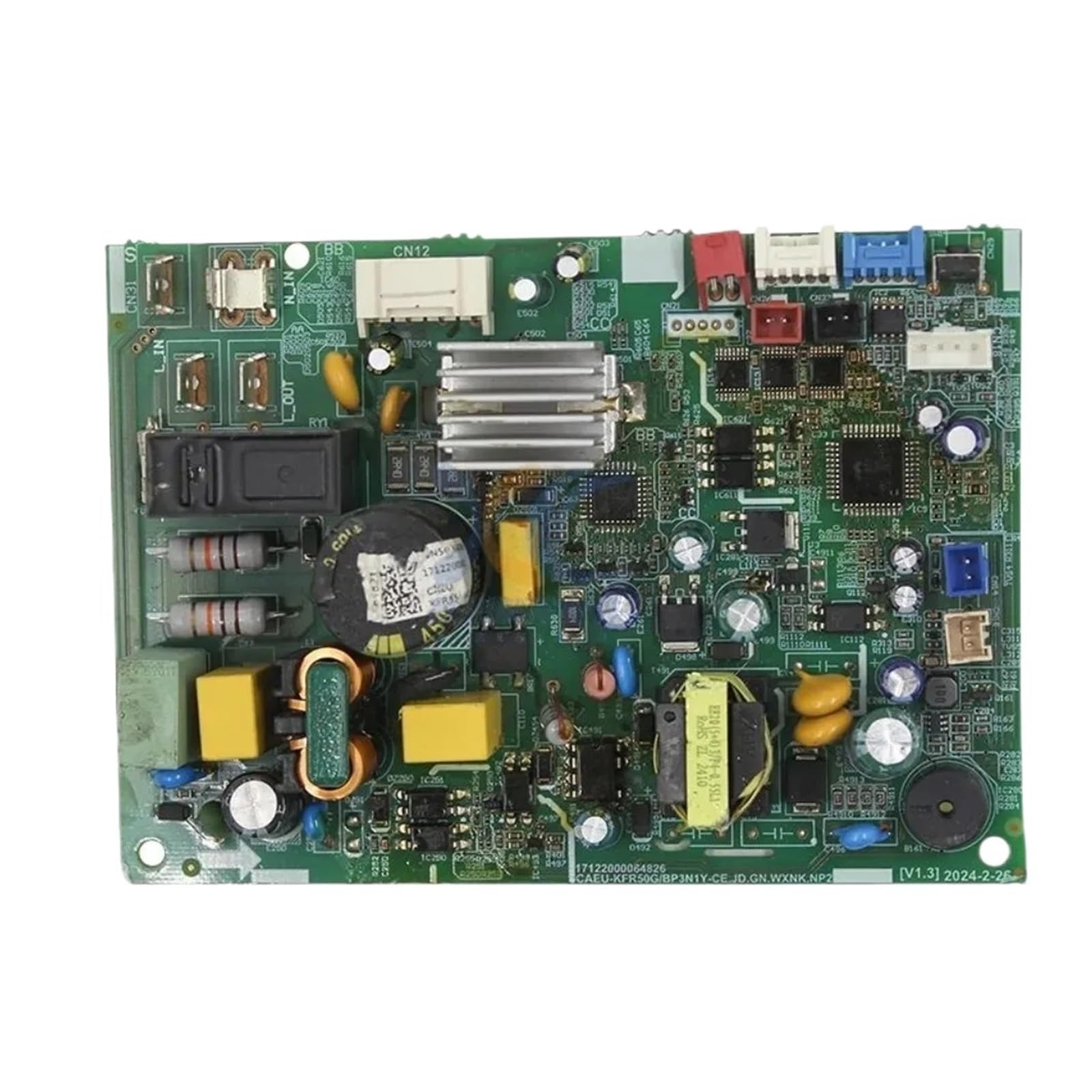 X Psblty One Color Caeu-Kfr50g/Bp3n1y-Ce.jd.wxnk.np2 17122000064826 Pcb 17122000064821 Control Board ，Compatible For Midea， Air Conditioner Inverter Module