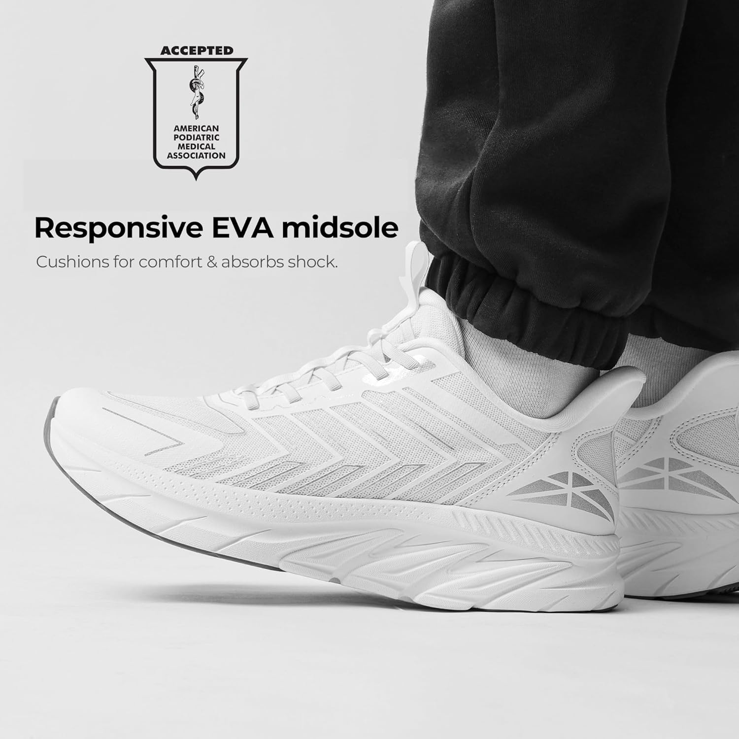 Men's Slip On Walking Shoes Running Comfortable Tennis Breathable Non Slip Athletic Gym Workout Cross Training Fashion Sneakers - Image 3