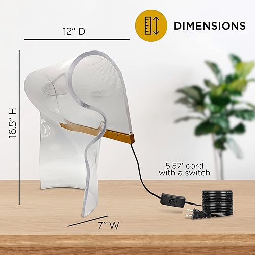 Miniatura 9 de colsen Lámpara de mesa moderna para dormitorio, sala de estar, sala de juegos, color ambiental, como fantasma, fuente escultórica de iluminación.