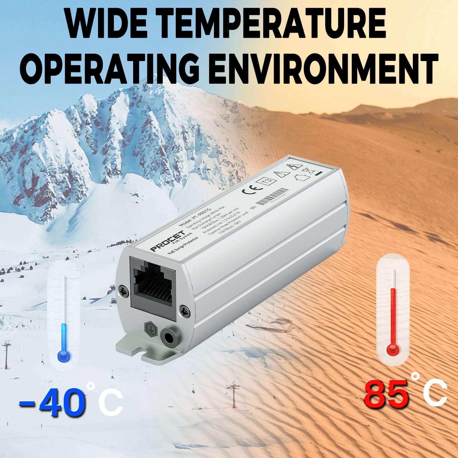Phoenix Contact 2881007 Surge Suppressors DT-LAN-CAT.6+ RJ45 Surge