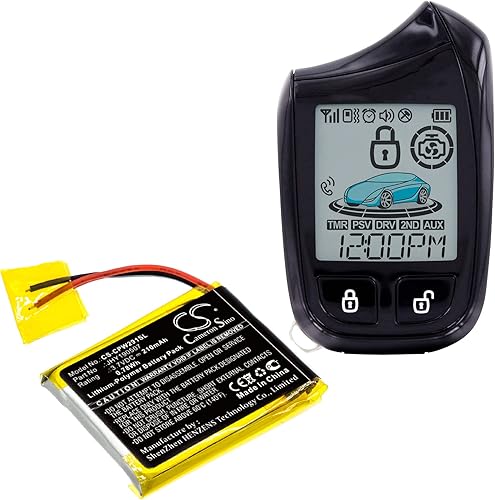 CS Cameron Sino Batería nueva para Compustar 2W901R-SS, parte de ajuste NO JHY190507 (210mAh0.78Wh)