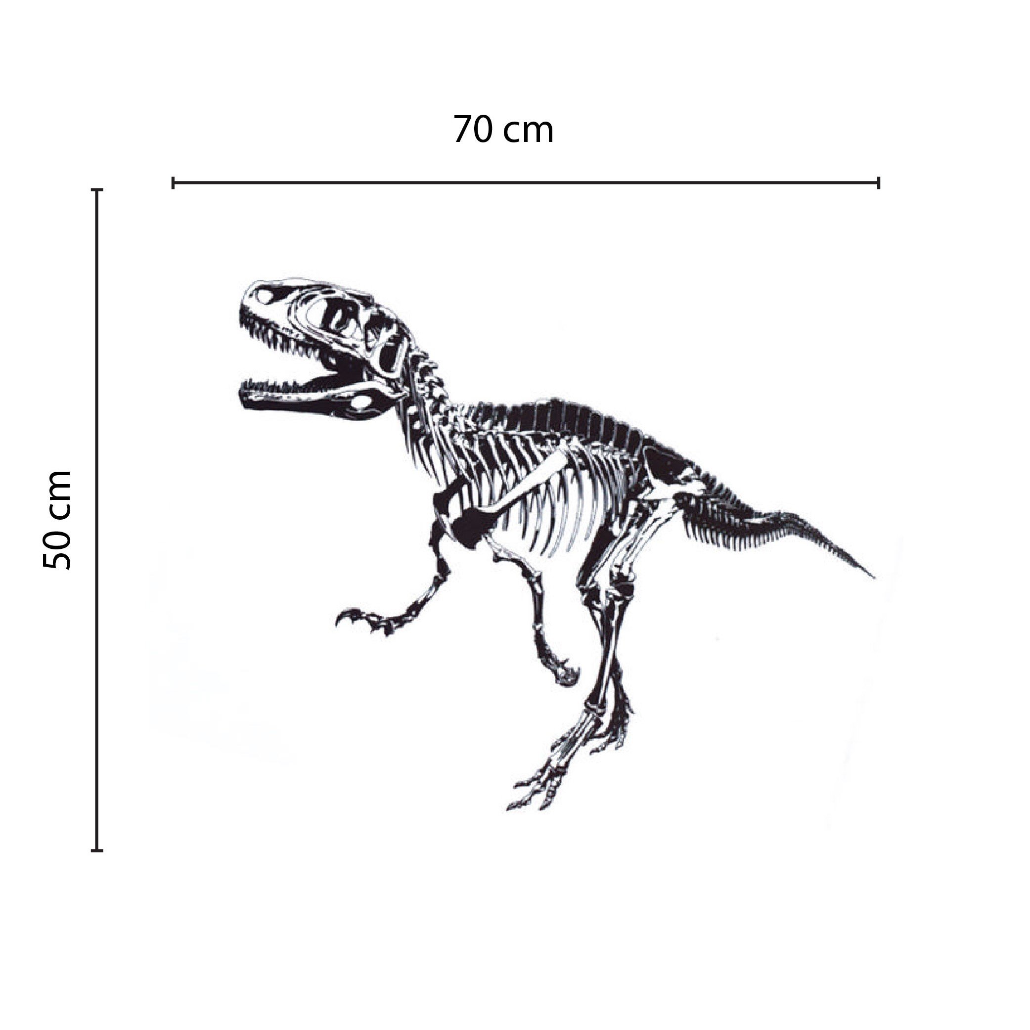 Autocollant Porte T-Rex Dinosaure 3D - 86x200 Cm, Vinyle Amovible, Décoration Murale Ou Porte (2 Pièces)