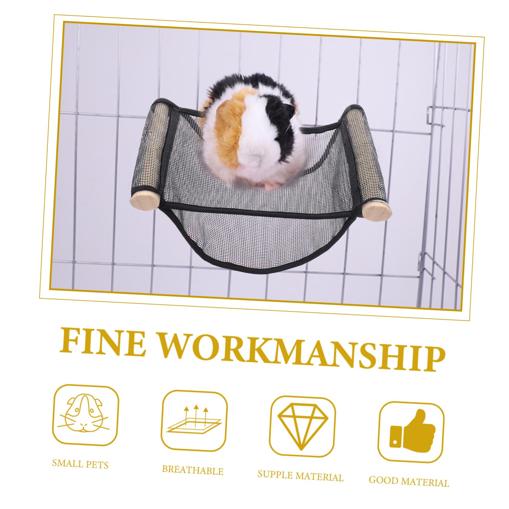 Supvox 4stücke Atmungsaktive Hängematte Für Frettchen Und Hamster Kleintierkäfig Zubehör Für Sommer Und Verstecke Aus Strapazierfähigem Material Geeignet Für Kleine Haustiere Wie