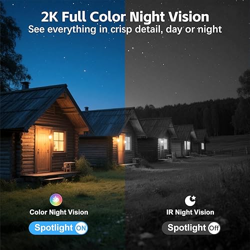 Miniatura 5 de Cámara de seguridad celular 4G LTE para exteriores, 365 días de datos ilimitados gratuitos, sin cámara de seguridad WiFi alimentada por energía