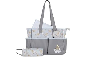 Cudlie Tote Diaper Bag and Changing Pad: A Roomy and Adorable Essential for New Parents