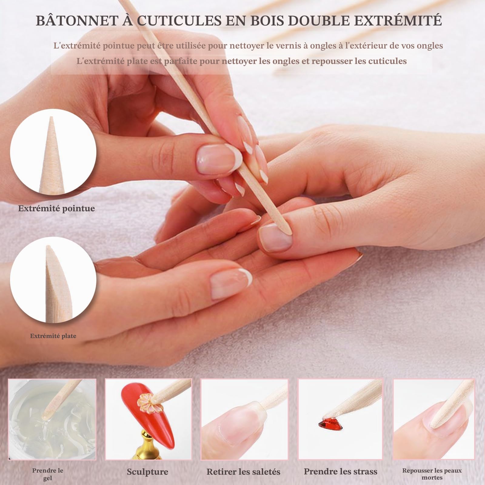 20Pcs/Set Faux Ongle Colle, ELALRAU Kit d'outils pour ongles pressés, Kit de préparation des ongles avec Autocollant D'Ongle de Colle, Dissolvant de colle à ongles pour emballage à pression