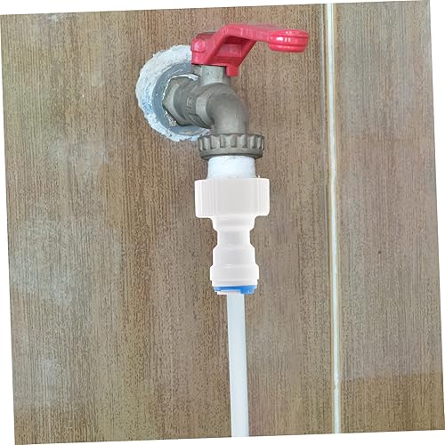 Miniatura 2 de Uonlytech Adaptador de grifo de juntas ajustables para manguera, accesorios de fregadero, adaptador de manguera de agua, adaptador de fregadero a